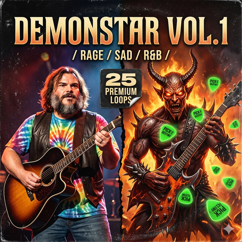 DemonStar Vol. 1 (Loop Kit) Rage / Trap / R&B / 25 Premium Loops
