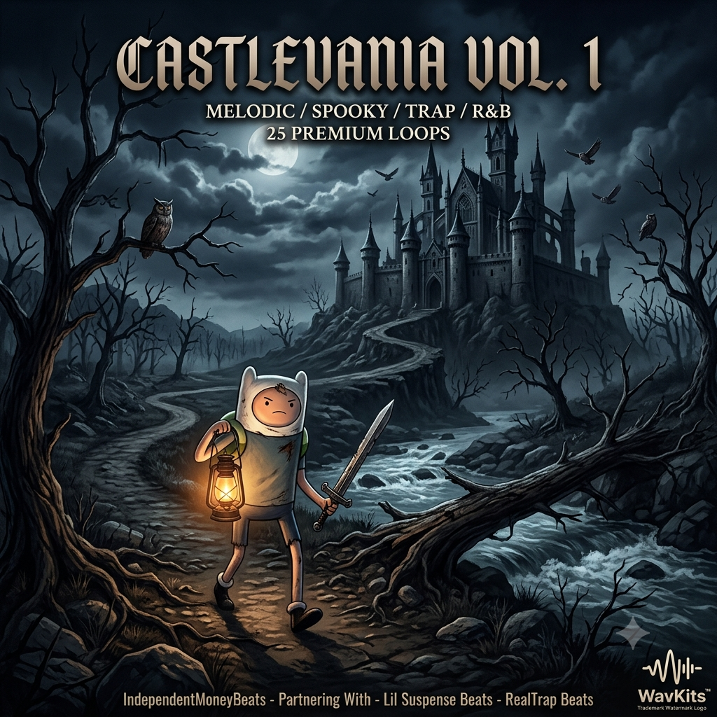 Castlevania Vol. 1 (Loop Kit) Spooky / Trap / R&B / 25 Premium Loops